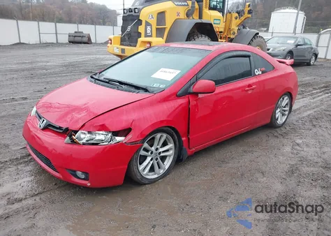 2006 Honda Civic Si из США, поврежденный, VIN 2HGFG21556H711906